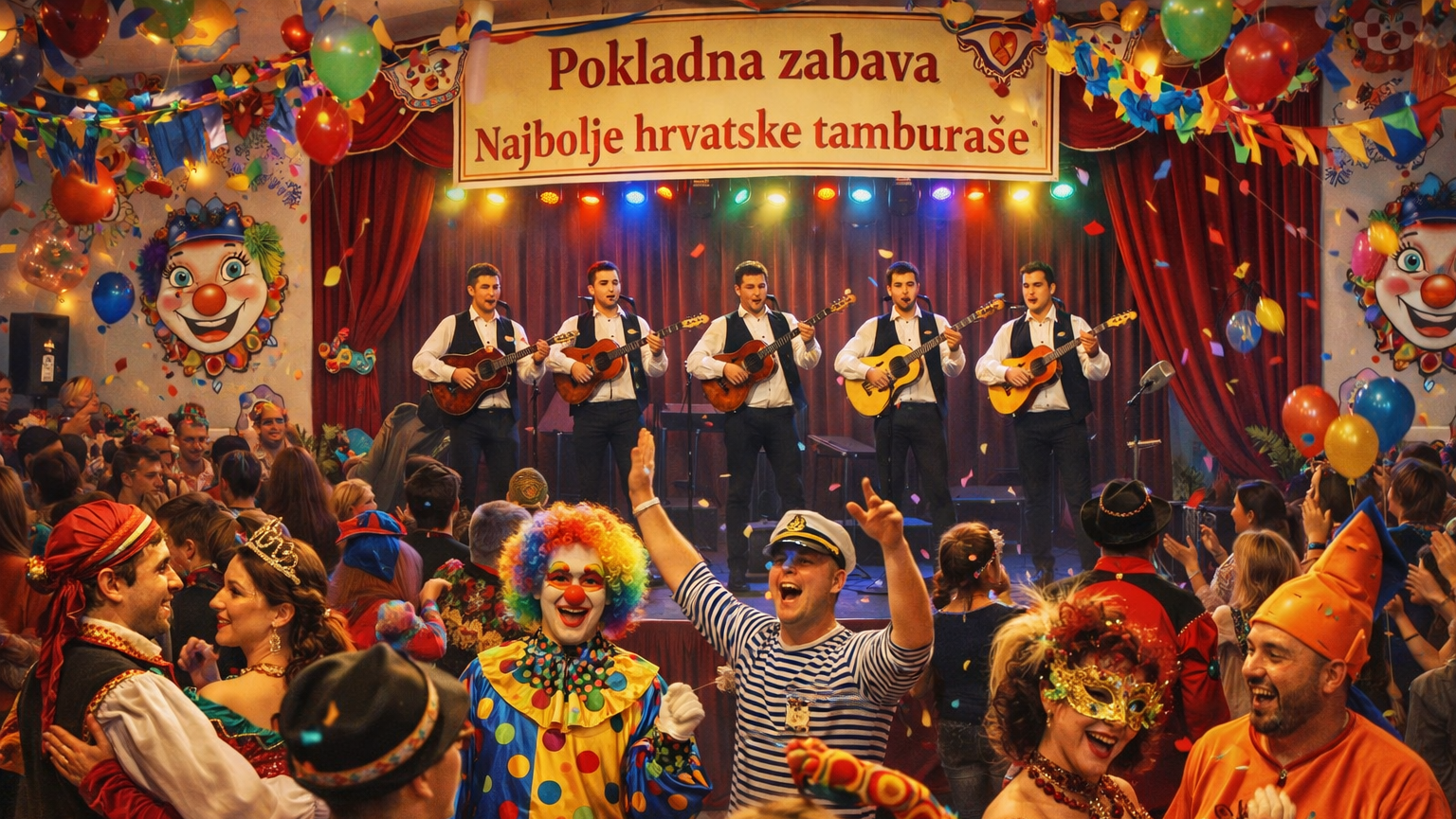 Pokladna zabava uz Najbolje hrvatske tamburaše-Tenja