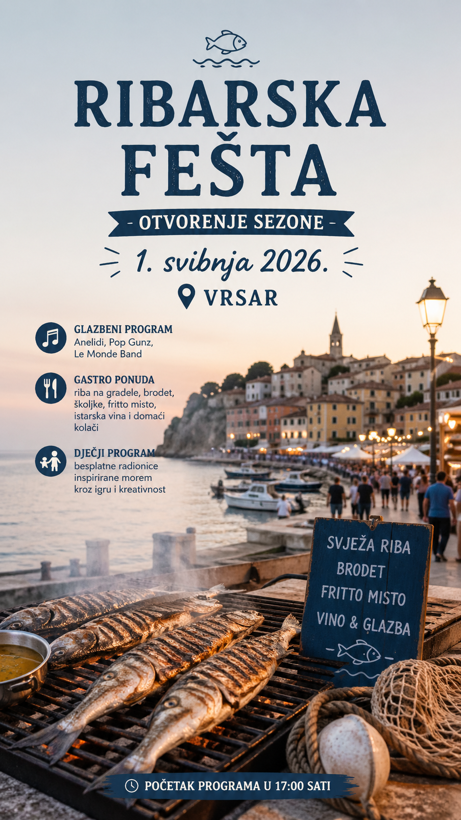 Prvomajska Ribarska fešta u Vrsaru