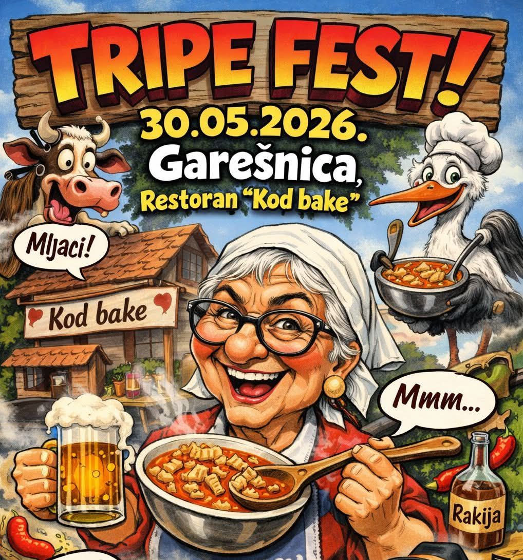Tripe fest 2026 Garešnica