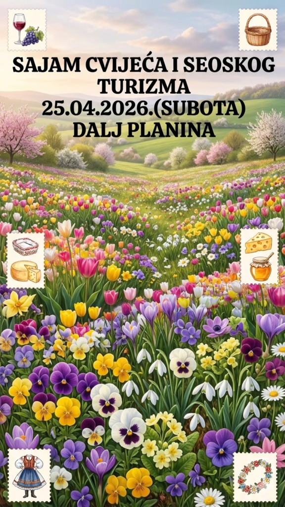 Sajam cvijeća Dalj Planina cvijeće i štandovi