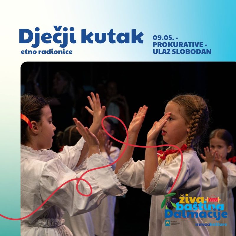 Živa baština Dalmacije na Prokurativama u Splitu