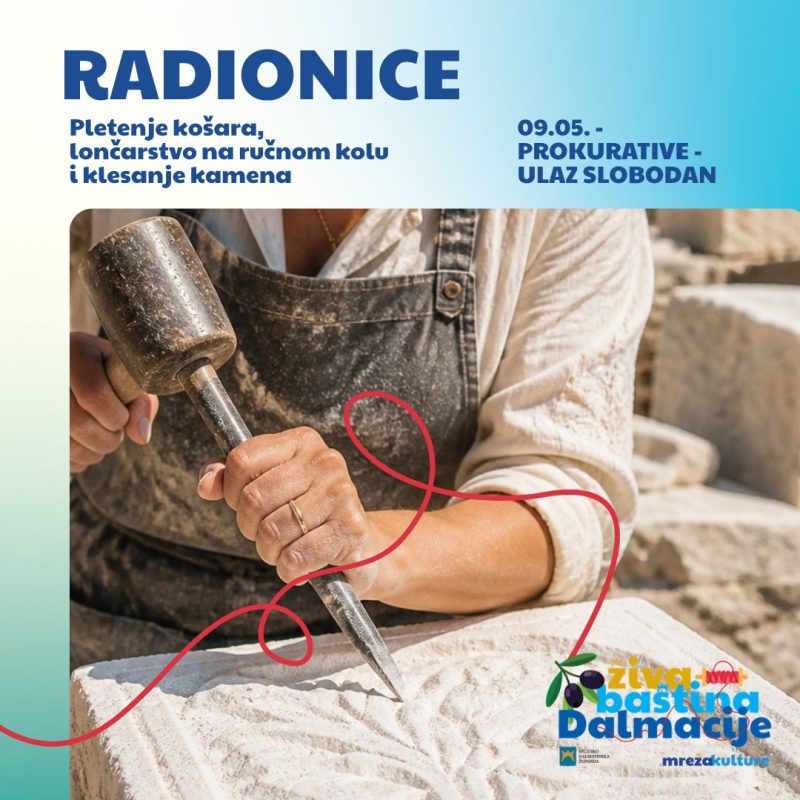 Živa baština Dalmacije na Prokurativama u Splitu