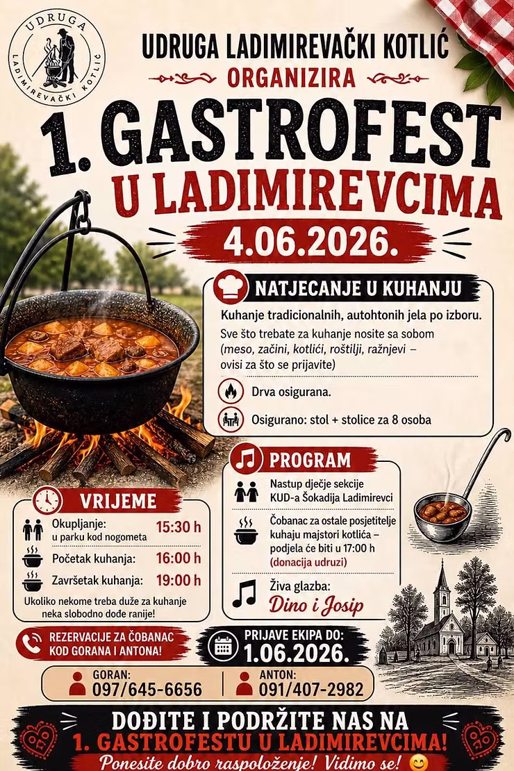 GastroFest 2026 u Ladimirevcima