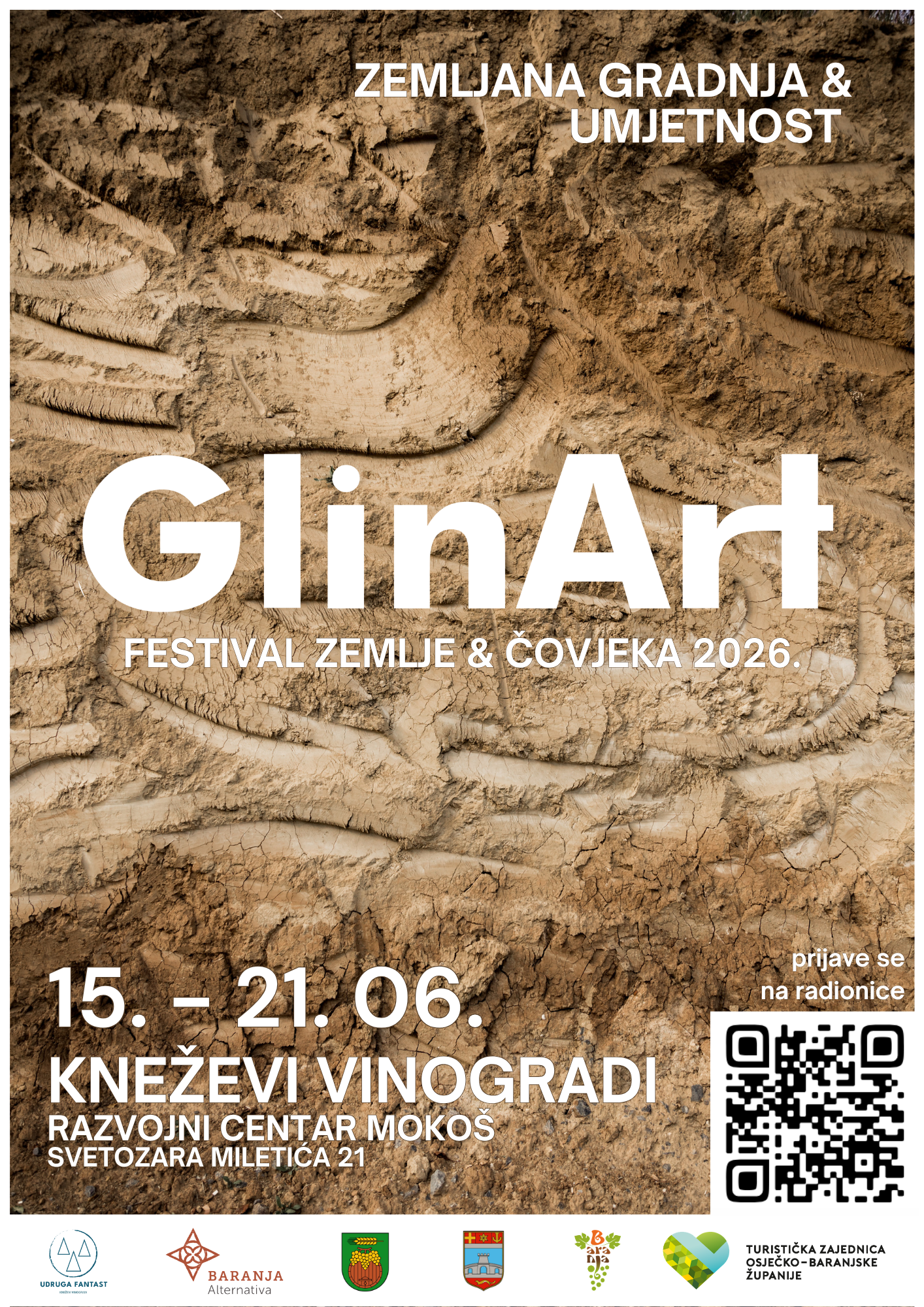Posjetitelji na GlinArt festivalu zemlje i čovjeka u Kneževim Vinogradima