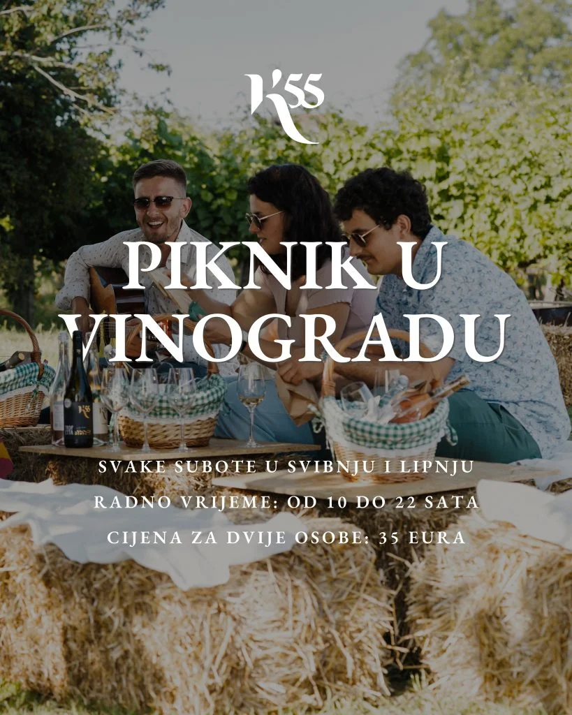 Piknik u vinogradu vinarije K55 u Aljmašu